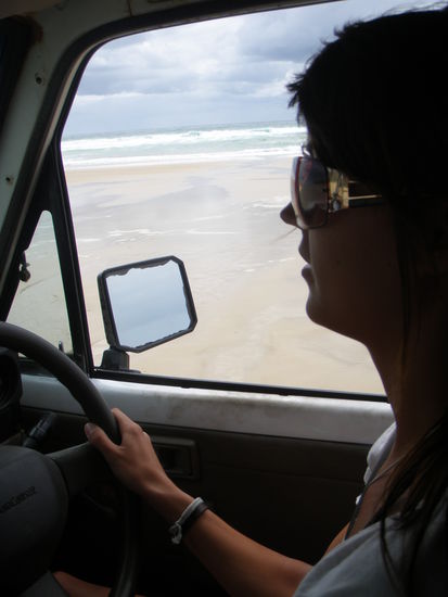 jaaa, ich durfte auch mal fahren