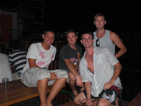 Meine Jungs aus Cairns...wiedersehen in Brisbane im hostel