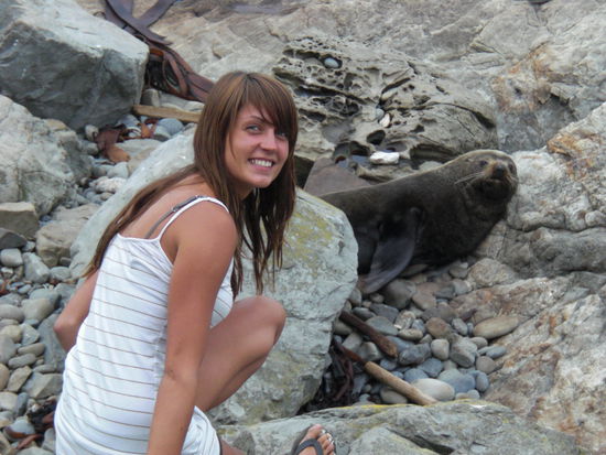 gewagte Nahaufnahme..