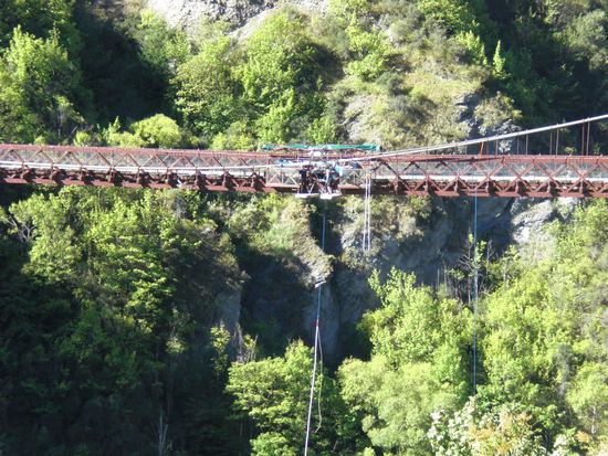 BungeeJumping, neee nicht nochmal!