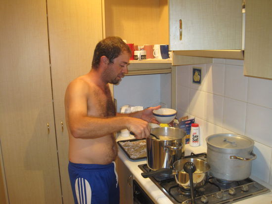 Unser Koch...jede Woche lekka pasta ala Fabio