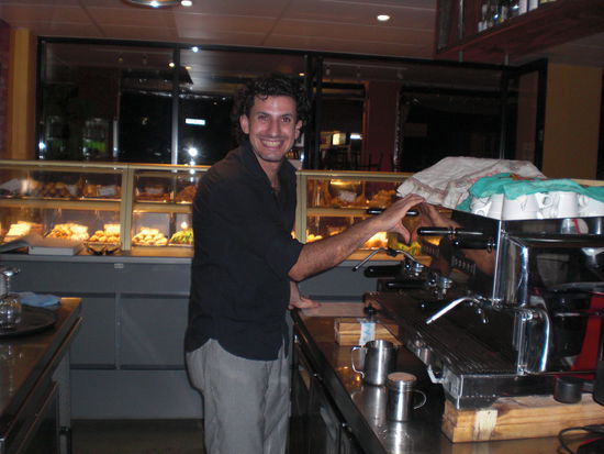 Mein chef, die grinsebacke... 