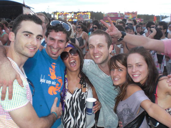 toll, wen man so alles trifft meine Kollegen aus der bar ...