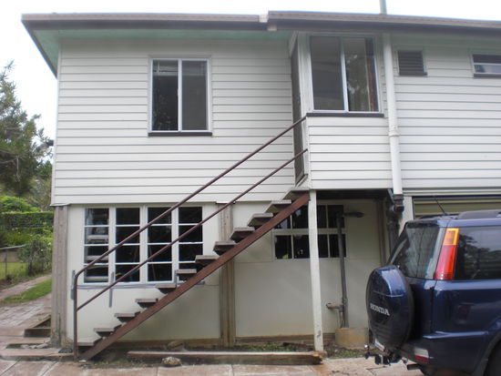 Hinterseite vom Haus