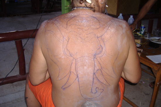 Freihand-Kuli-Zeichnung