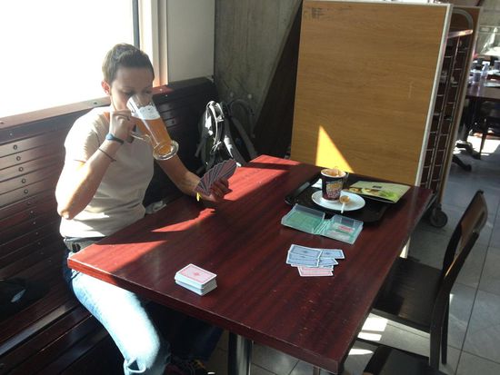 Karten wurden gleich auf Funktion überprüft gg.