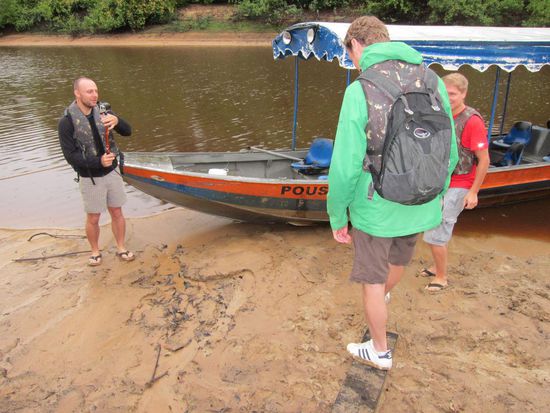 A bisserl matschig wars, aber das macht dem gemeinen Traveller für gewöhnlich nichts aus.