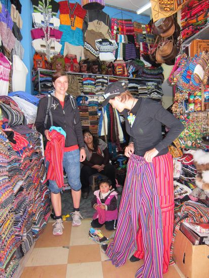 Danach gab es eine Wiedersehensfreudeshoppingtour haha.