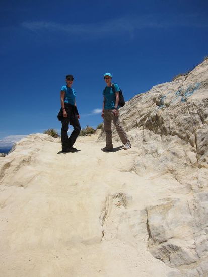 Auf fast 4.000 Meter hat die Sonne ganz schön viel Kraft.