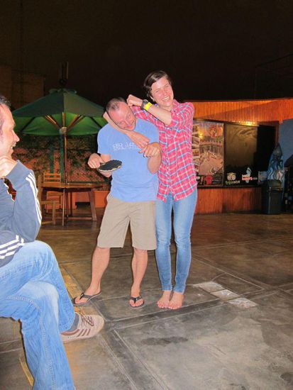 In geschätzten acht Matches hab ich jeweils einmal Kathi und Meike gewinnen lassen und trotzdem wurde ich genusst !