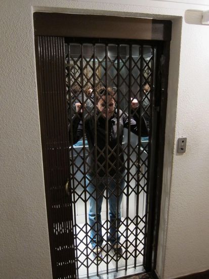 Zur Strafe wurde der Tatz dann mal eingesperrt 