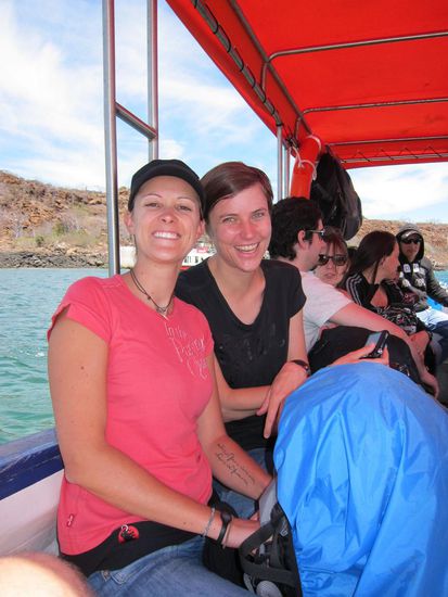 Die Freude war groß, als wir in den ersten 15 Minuten nach der Landung den ersten Seelöwen sahen.