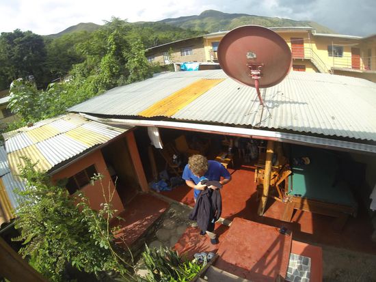 Die Posada am ersten Tag. Sauber und gemütlich, was will man mehr?