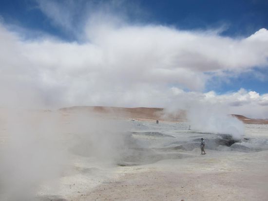 Geisire mit einem etwas, sagen wir mal, zwielichtigem Gestank gg.
