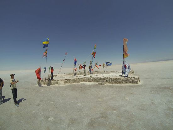 Leider war keine österreichische Fahne dabei und wir hatten auch keine mit grml.