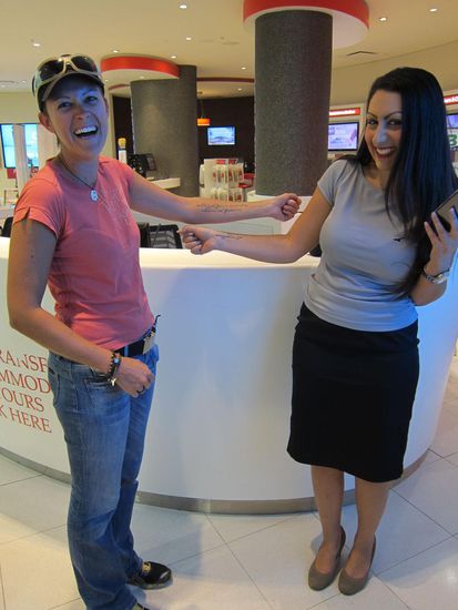 Hier der Beweis! Das war ein Spaß 