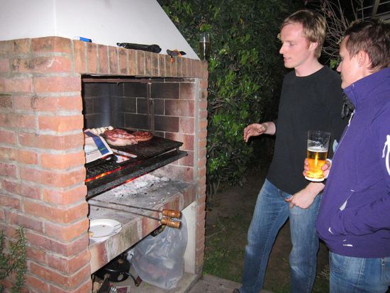 Der Hausherr der Tatz und Cerveza 