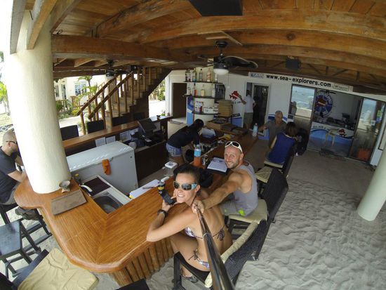 Ein "kühles" schattiges Platzerl ist ein Muss bei den Temperaturen.