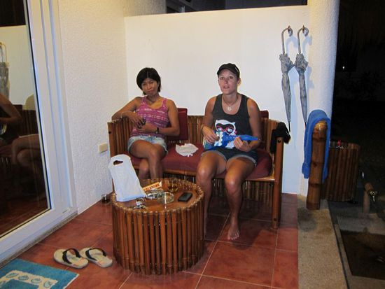 Wir singen dem Tatzi ein Lied ein Lied  ...........! Der letzte Abend vor der Abreise von Gregor.