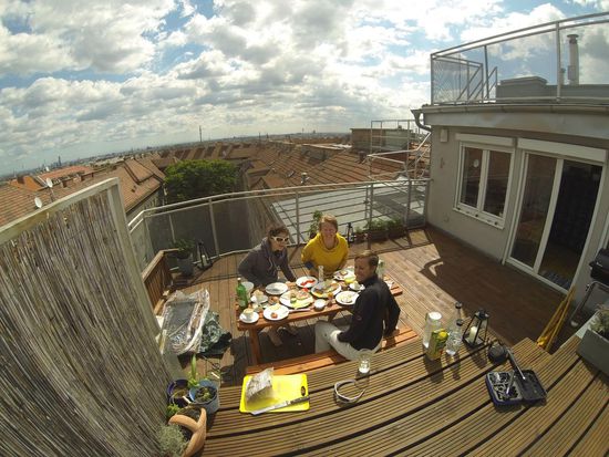 Und wir hatten im Vergleich zu dem restlichen Sommer, richtig schönes Wetter gg.