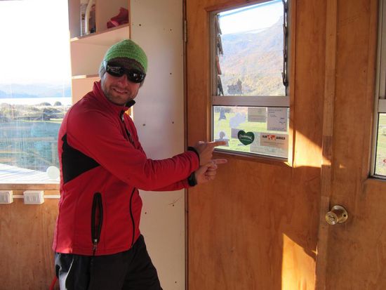 Ein "Steiermark"-Sticker! Darüber freuen wir uns natürlich 