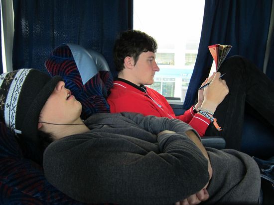 So ruhig haben wir die beiden selten gesehen.