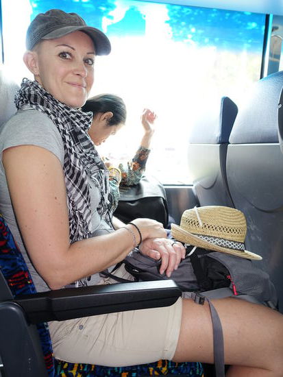 Die erste lange Busfahrt von Singapur nach Melaka