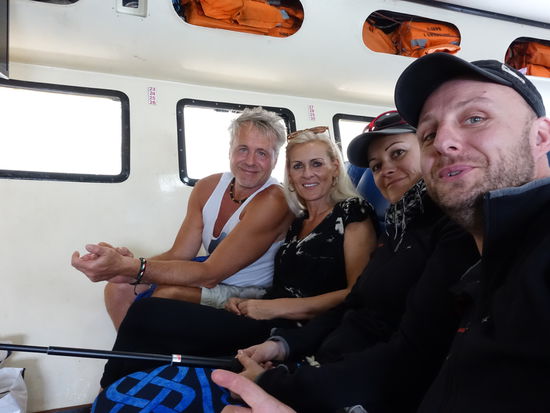 Gernot mit den beiden aus Deutschland