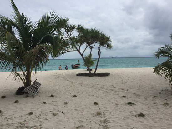 Super schöner Strand und glasklares Wasser