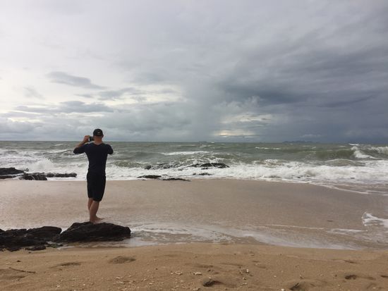 Mystische Stimmung am Strand