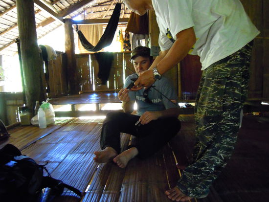 24.12.2009. Ratte war ein Teil meines Weihnachtsessen.