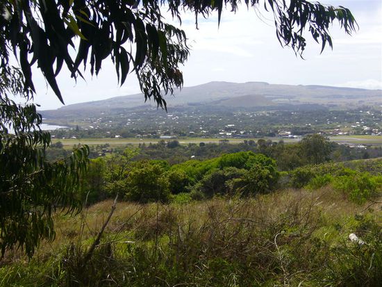 Blick auf Hanga Roa