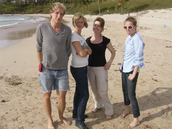 Fotoshoting am Strand