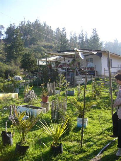 Ein typisches Haus auf dem Land