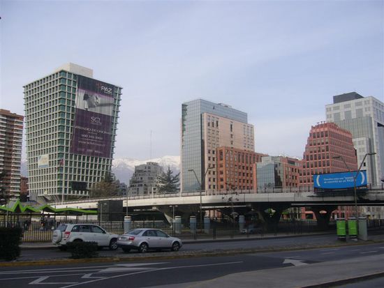 Mein Blick, wenn ich aus der Haustür komme.