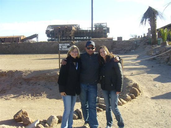 Vor der verlassenen berbausiedlung Santa Laura