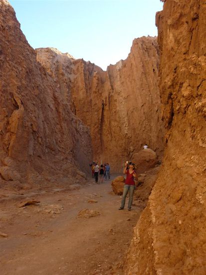 Sehr imposant die tiefen Schluchten