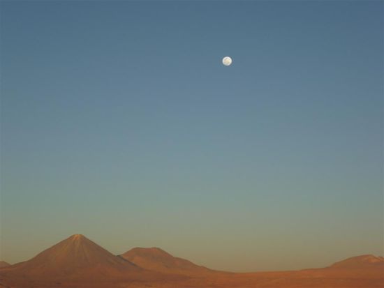 Wir hatten echt Glück, da es ein Tag später Vollmond war