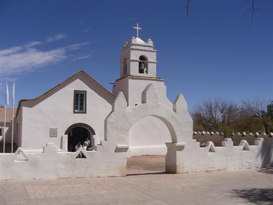 Die Kirche von San Pedro
