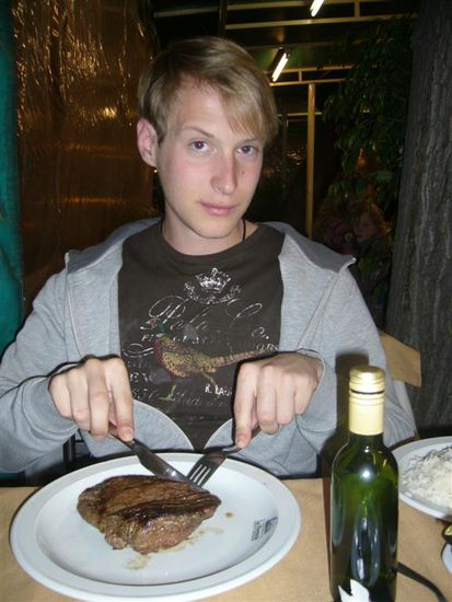 Andreas und sein argentinisches Filetsteak!