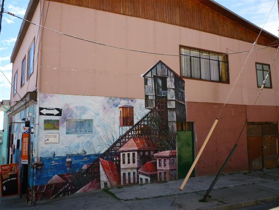 Cerro Bellavista ist bekannt für seine vielen Wandzeichnungen