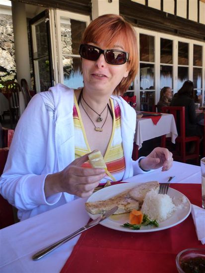 "Oh mein Schwertfisch, sieht aber echt gut aus" 