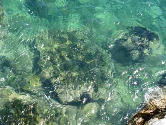 So klar war das Wasser