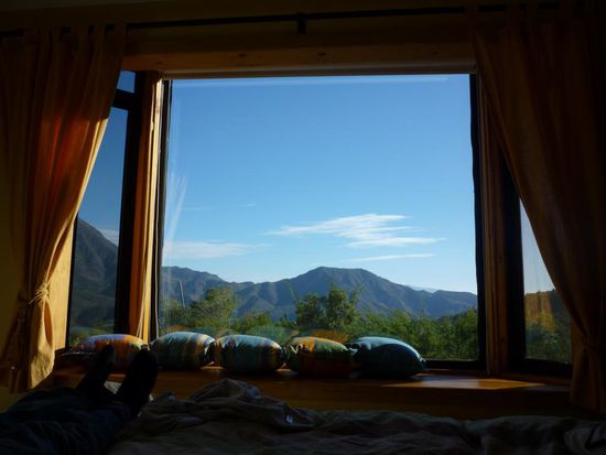 Unser Blick vom Bett