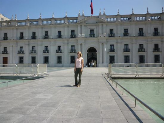 La Moneda, der Regierunssitz