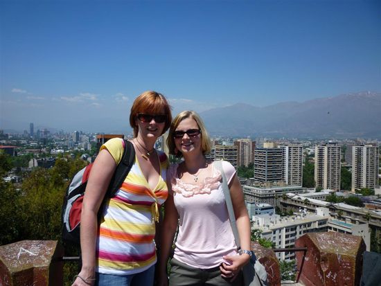 Auf dem Cerro Santa Lucia