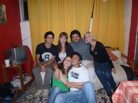 Tommy, Martine, Angelika, Rodrigo, Max, ich