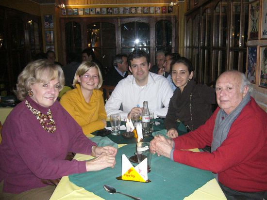 Marcela, ich, Stanley jr., Muriel und Stanley, das Geburtstagskind!