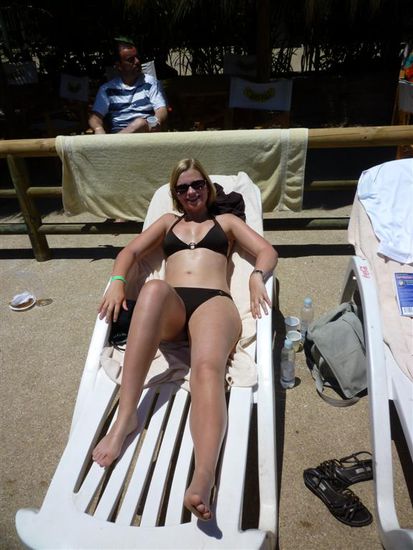 War ganz schön heiß in der Sonne, da haben wir es auch nicht lange ausgehalten