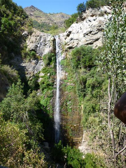 Der Wasserfall, nach einer Stunde sind wir angekommen!
